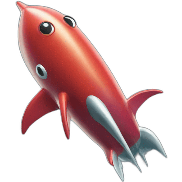 rocket dolphin pikmin emoji