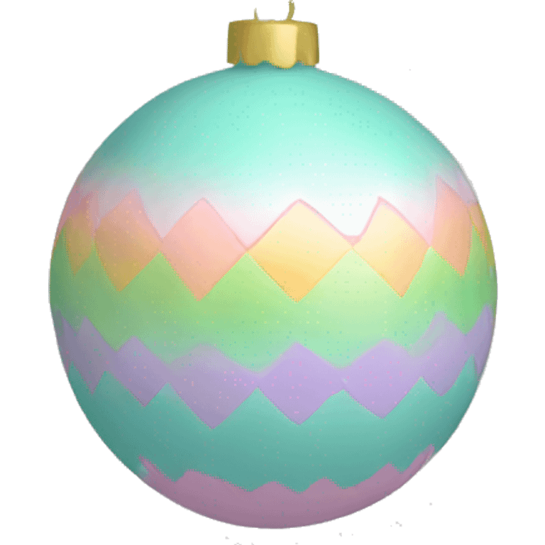 Pastel ornament emoji