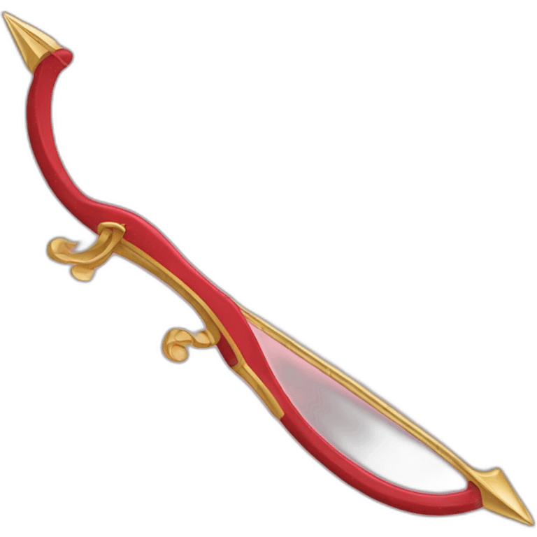 Cupid's bow and arrow emoji