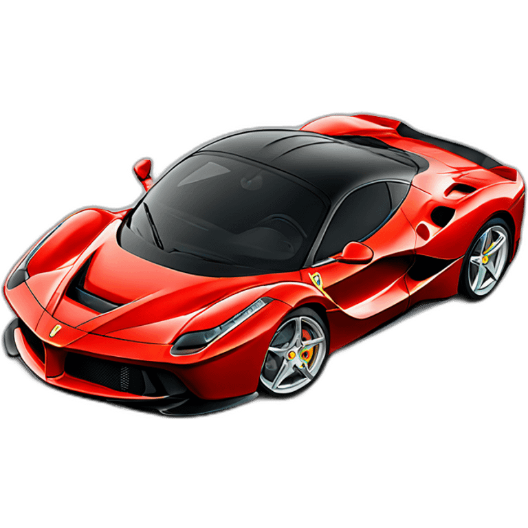 Ferrari la Ferrari emoji