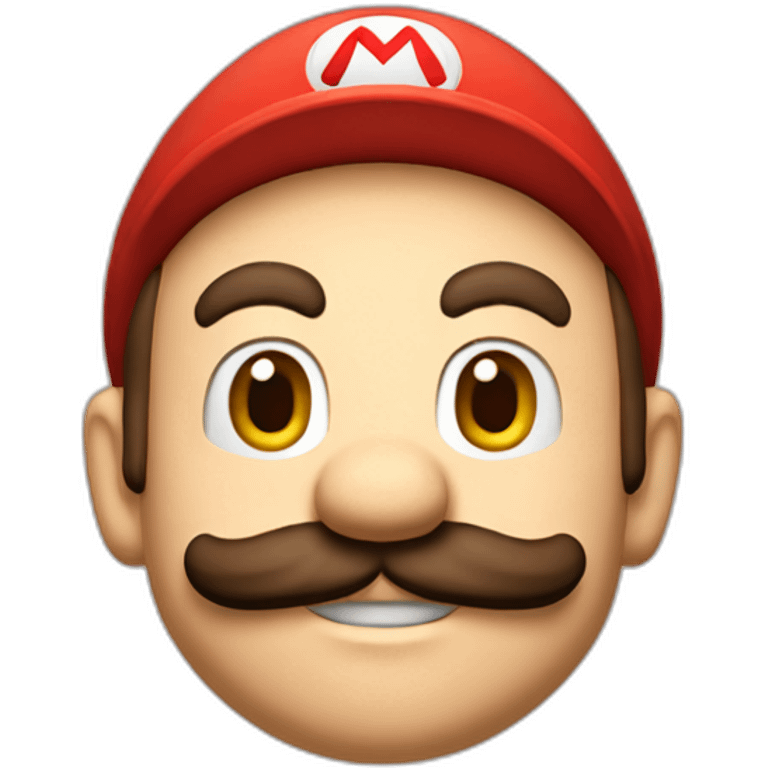 mario from nintendo emoji