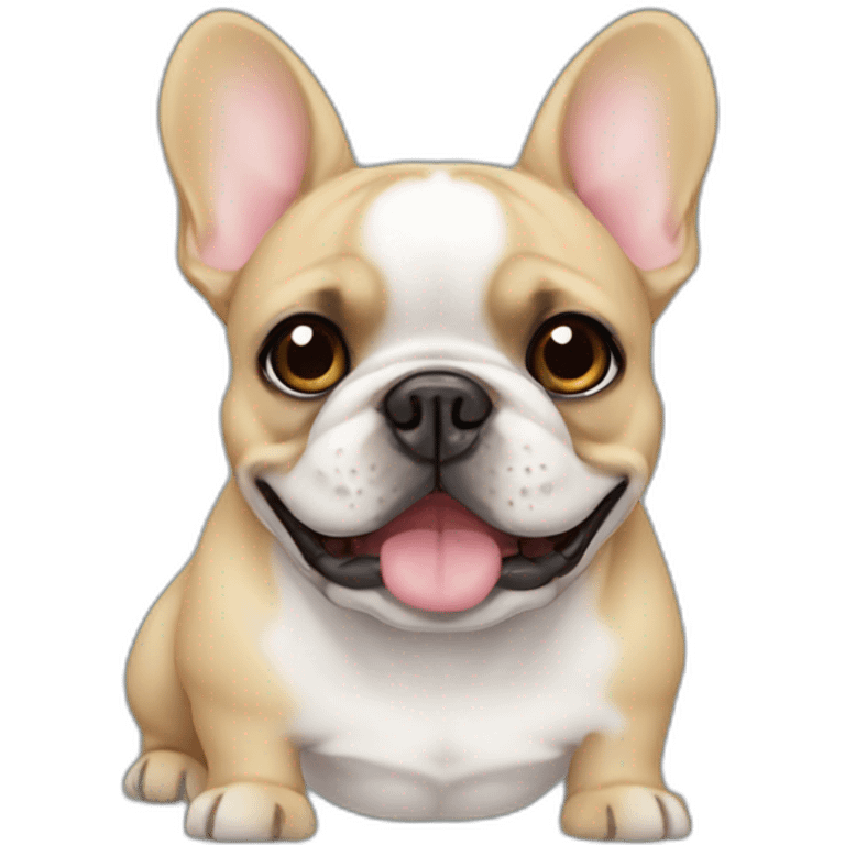 Cute little French Bulldog emoji