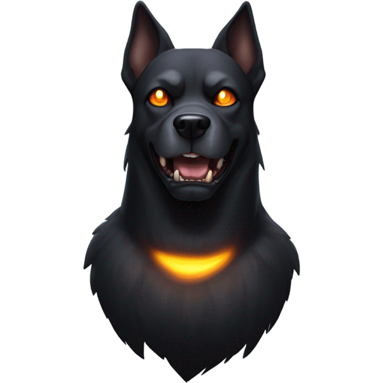 Dog evil  emoji