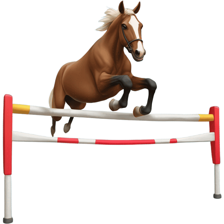 horse jumping  emoji