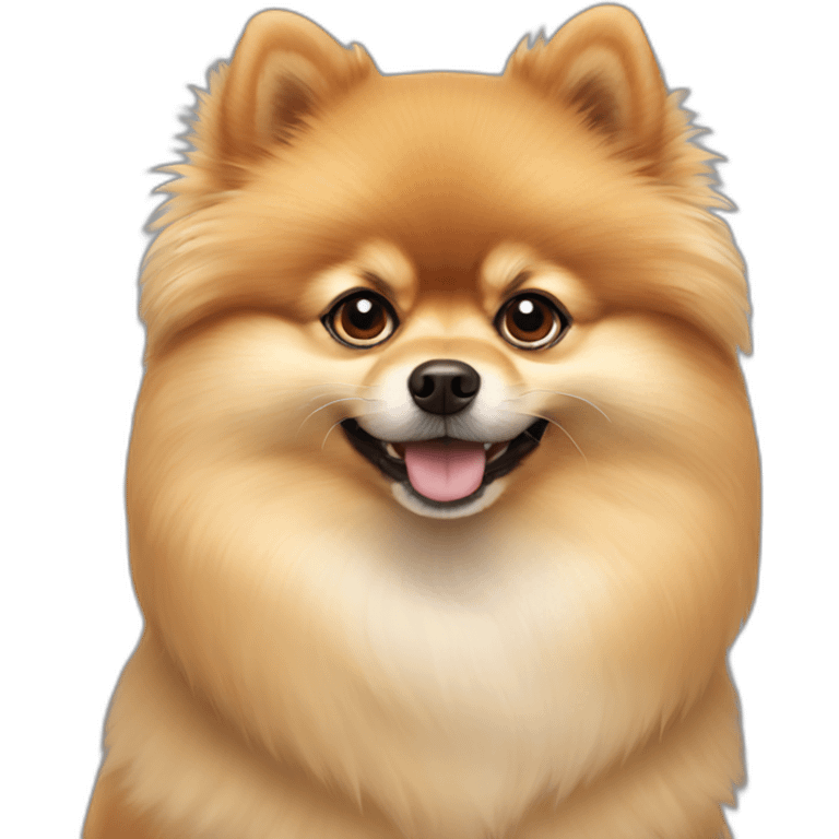 pomeranian face emoji