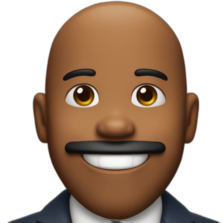 Steve harvey smiling emoji