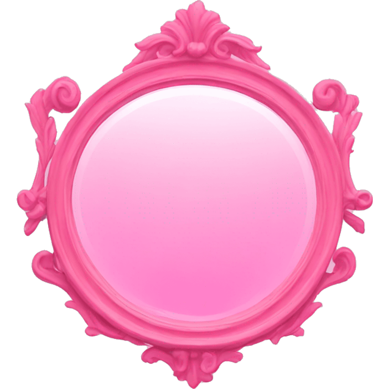 pink mirror emoji