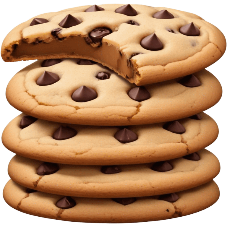 Stack of cookies emoji