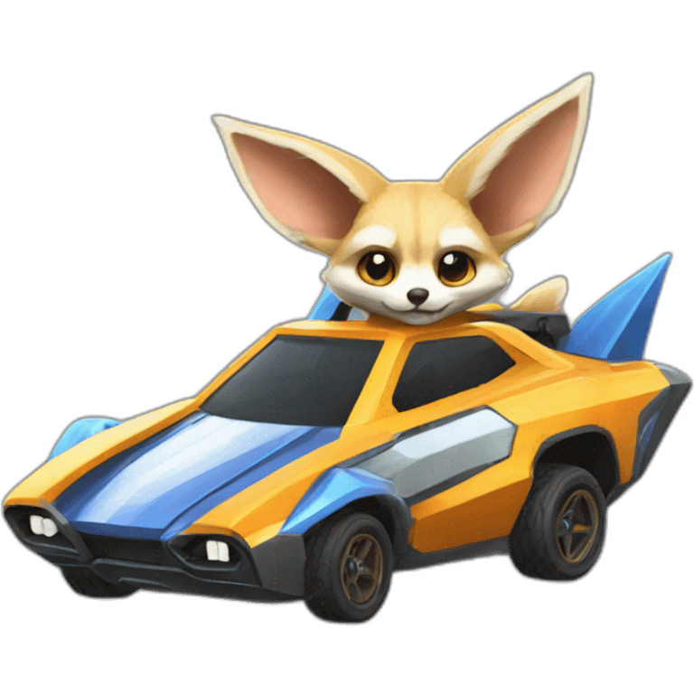 Rocket league fennec car emoji