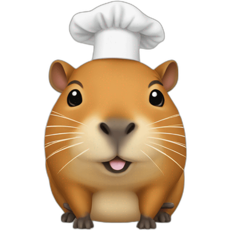 capivara cozinhando emoji