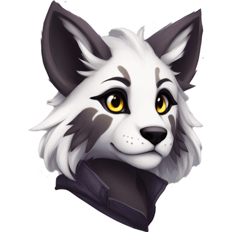 Edgy sharp modern anthro furry by Falvie, LiLaiRa, AngieWolf emoji