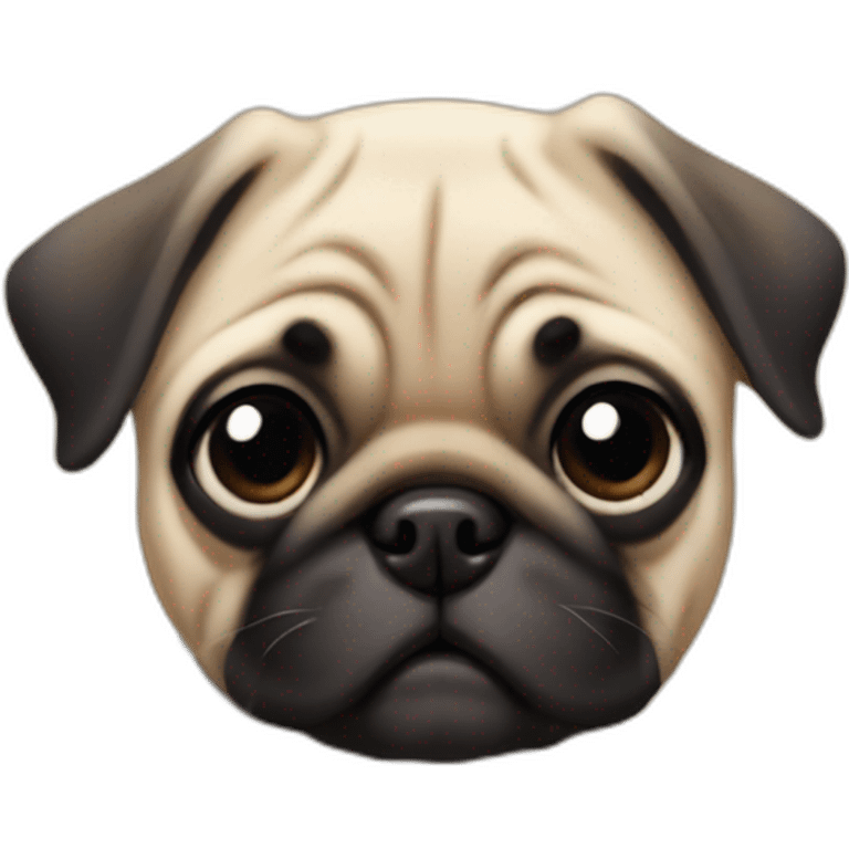 Puppy pug emoji