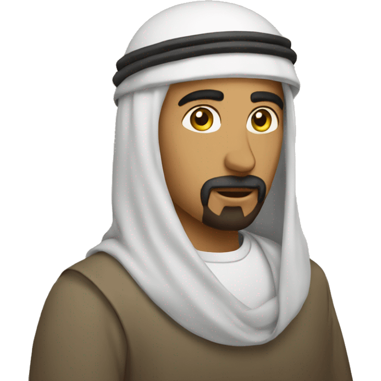 Arabe encapuchado emoji