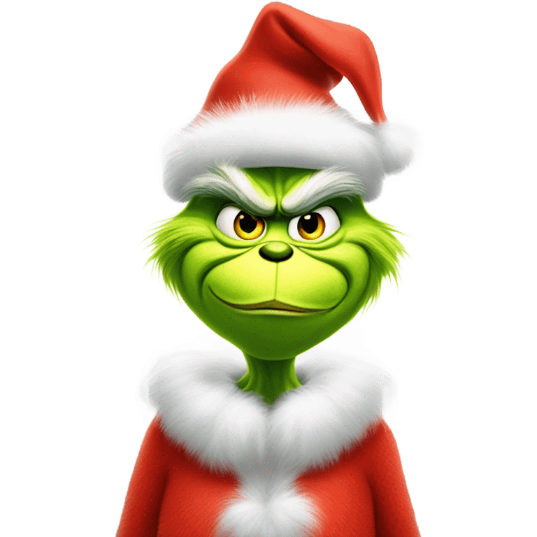 The grinch emoji