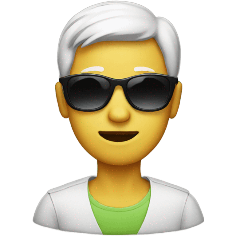 person with sunglasses  emoji