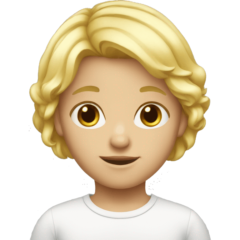 blond child emoji