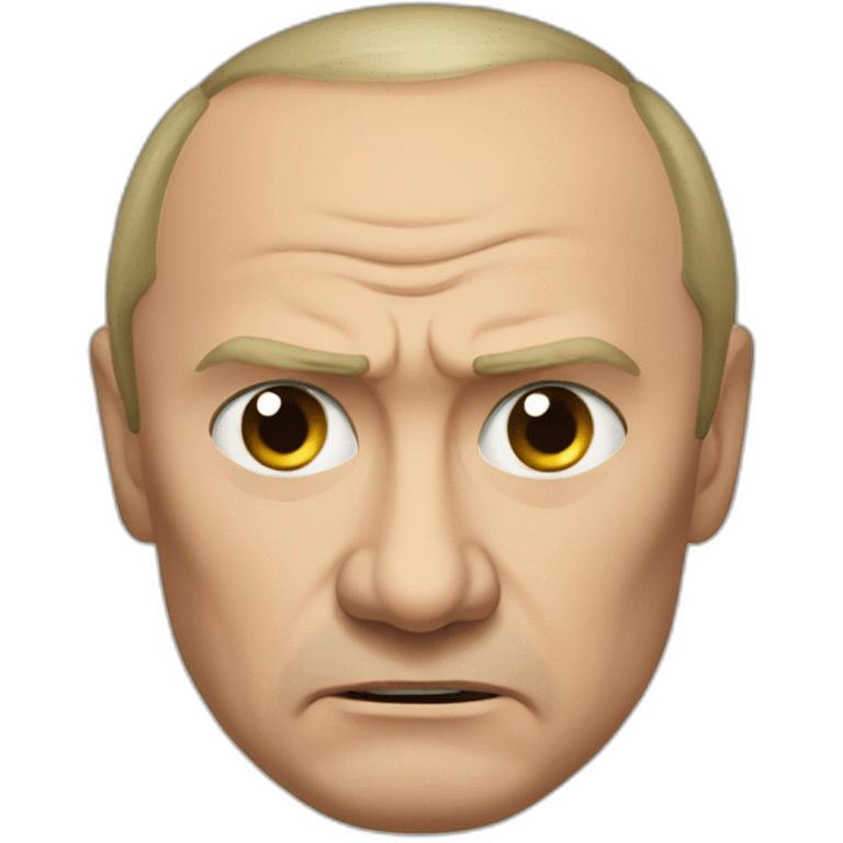 Angry Putin emoji