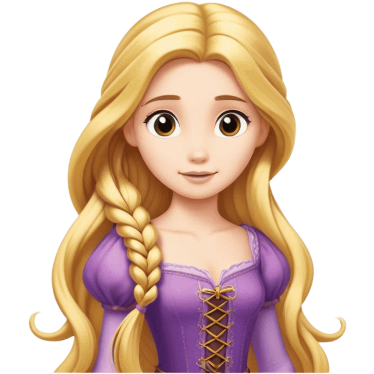 Rapunzel emoji