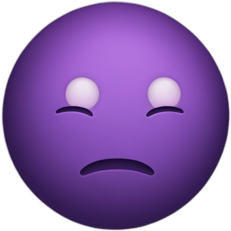 purple moon emoji