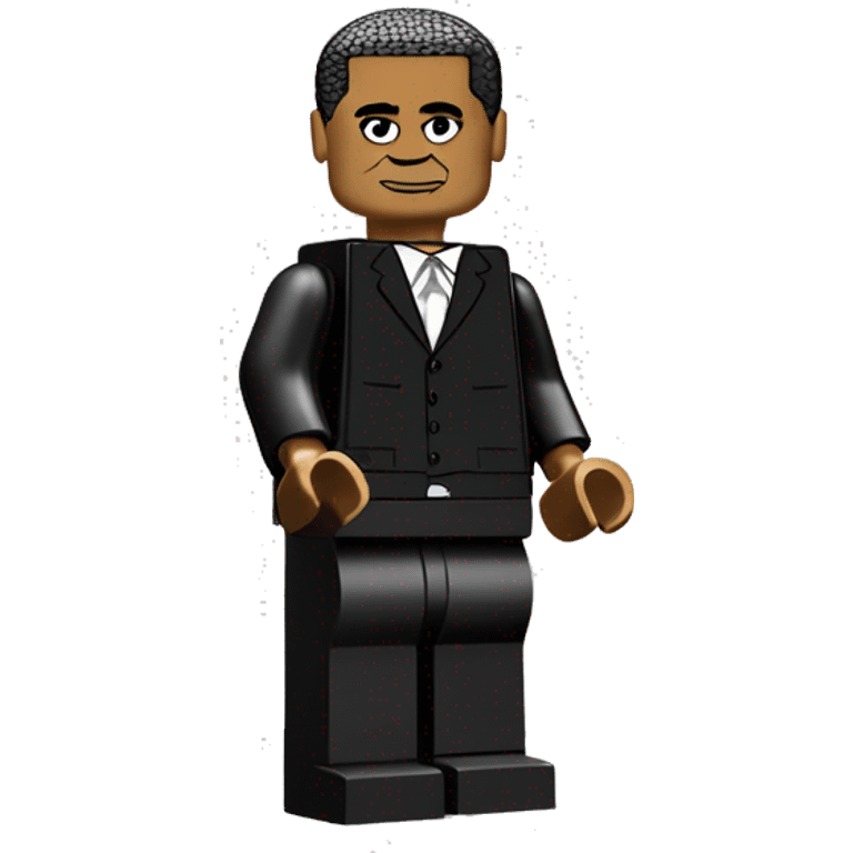 BARACK OBAMA full body lego emoji