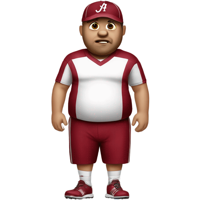 Fat Alabama fan emoji