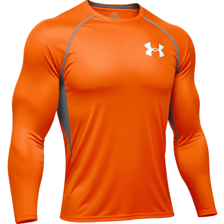 Underarmour shirt orange emoji