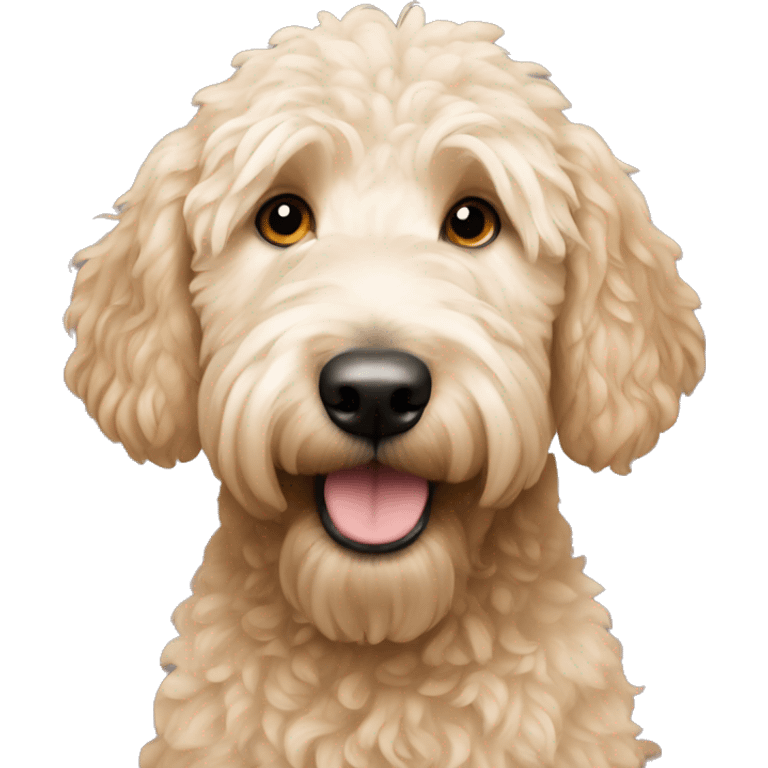 Golden doodle  emoji