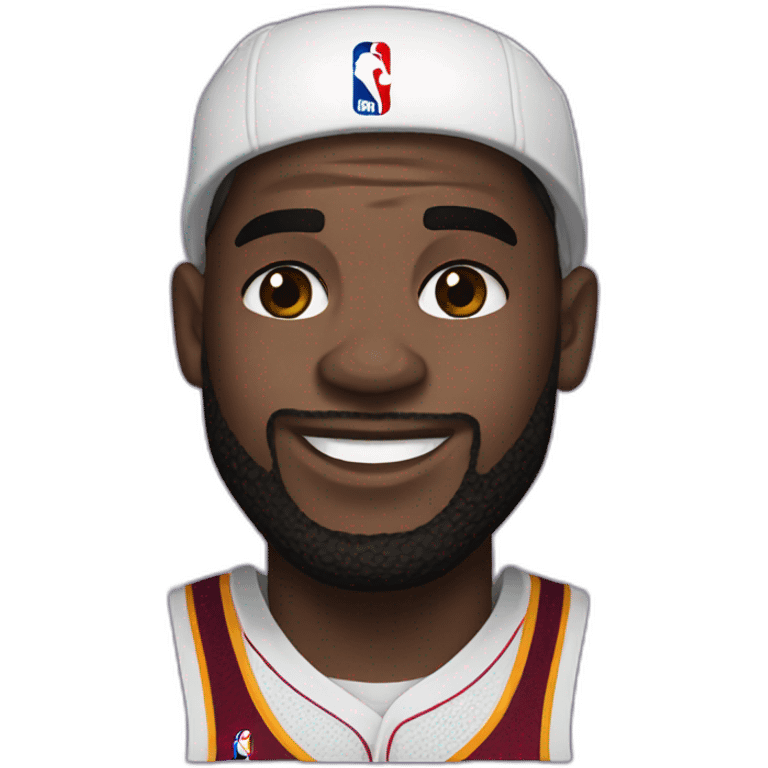 LeBron jams emoji