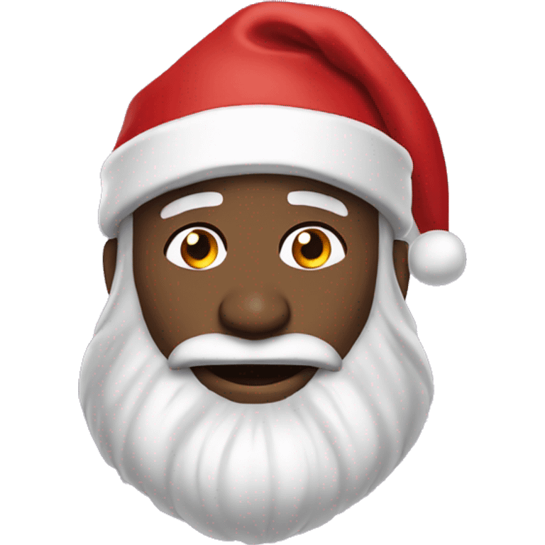 Kobe Bryant as santa claus emoji