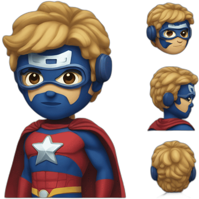 Super hero emoji