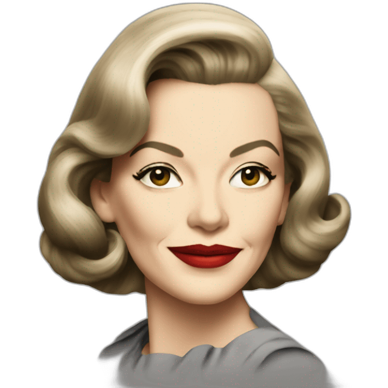 lauren bacall emoji