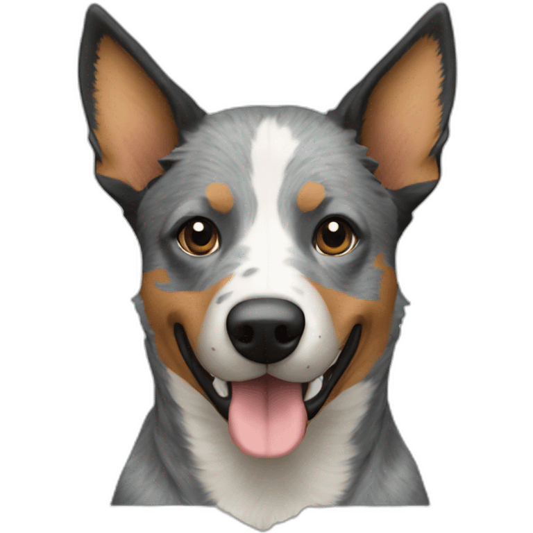 australian cattle dog emoji