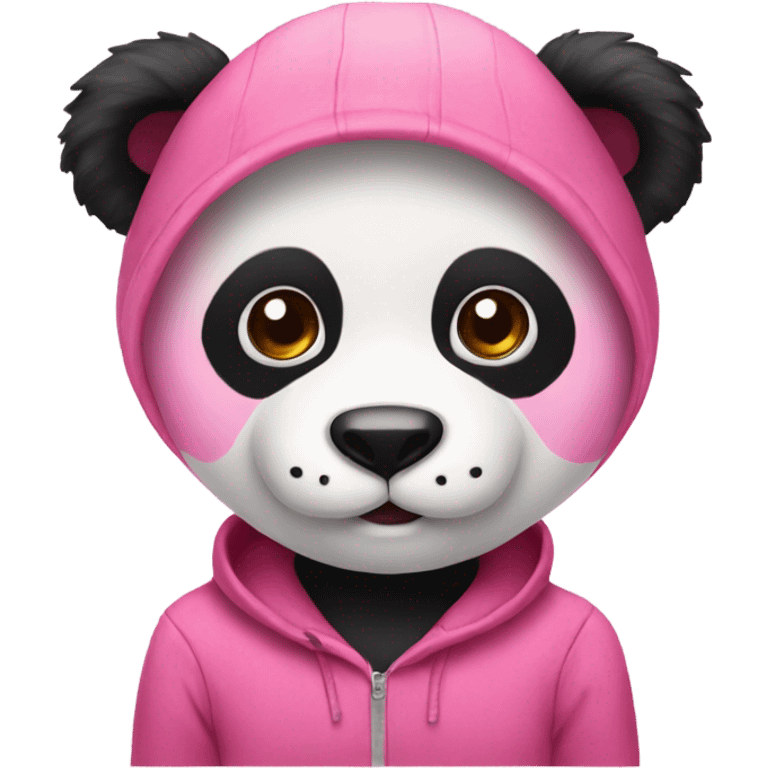  Pink panda emoji