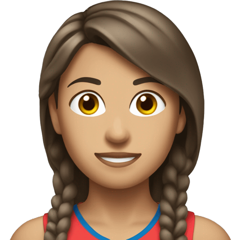 Femme Brune Decathlon emoji