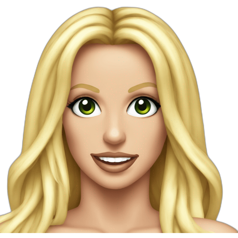 britney spears from toxic video clip emoji