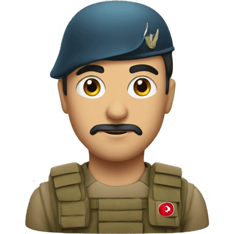 Turkish soldier emoji