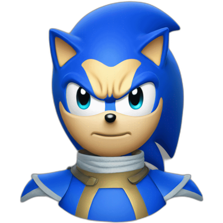 Sonic blue emoji