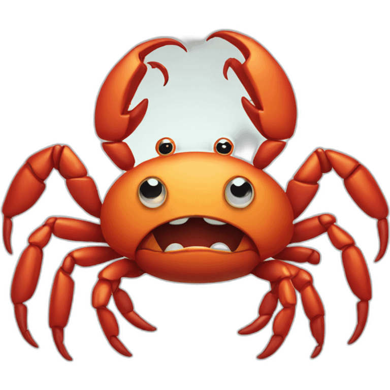 angry crab emoji