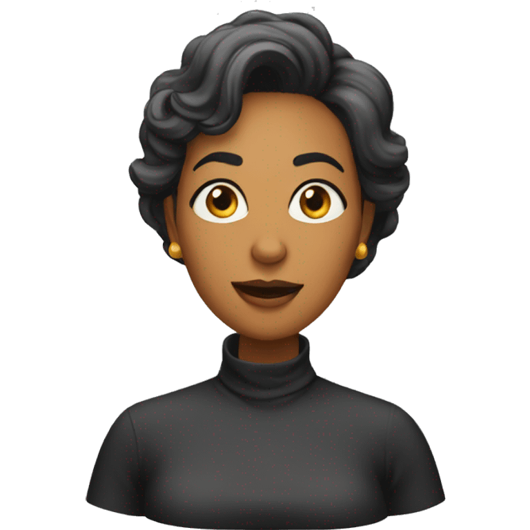 aunty gossip emoji