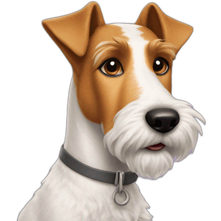 Fox terrier emoji