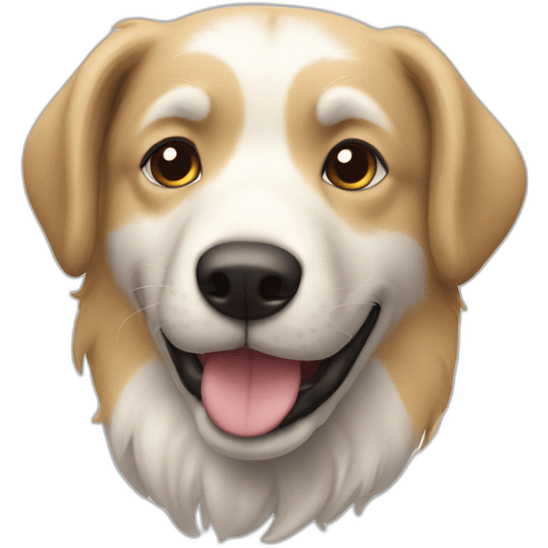 perro corgui pelo claro emoji