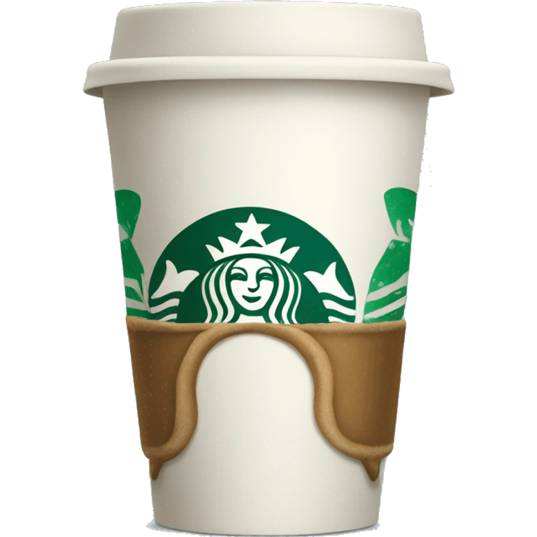 starbucks cup winter  emoji