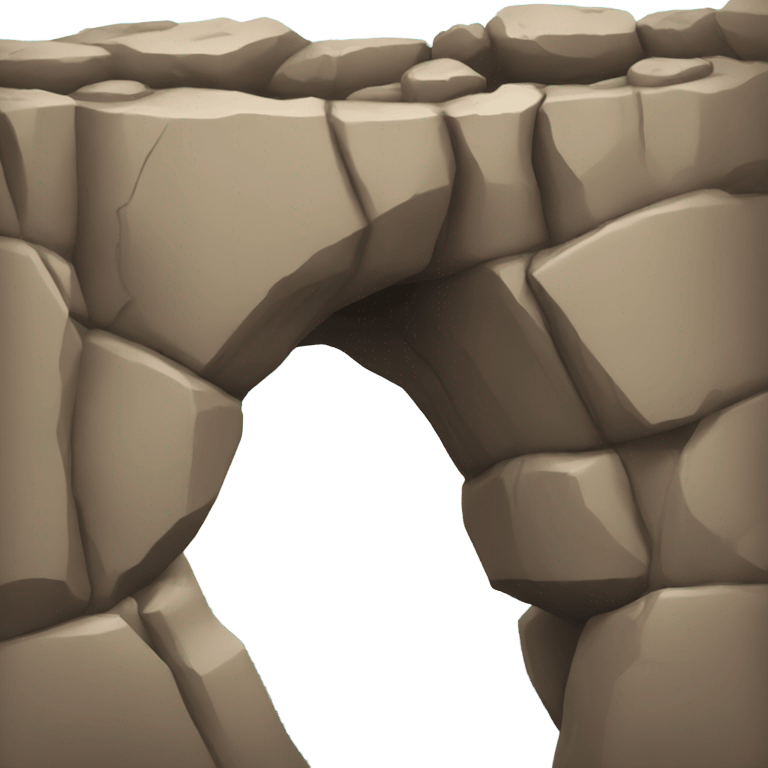 Rock Formation arch emoji