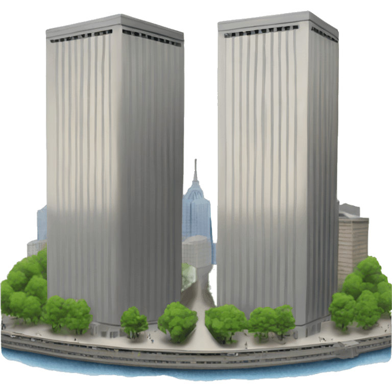 World Trade Center Twin Towers emoji