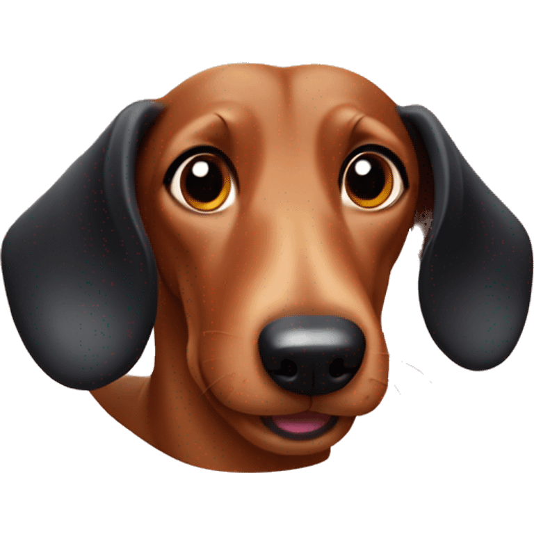 Sausage dog  emoji