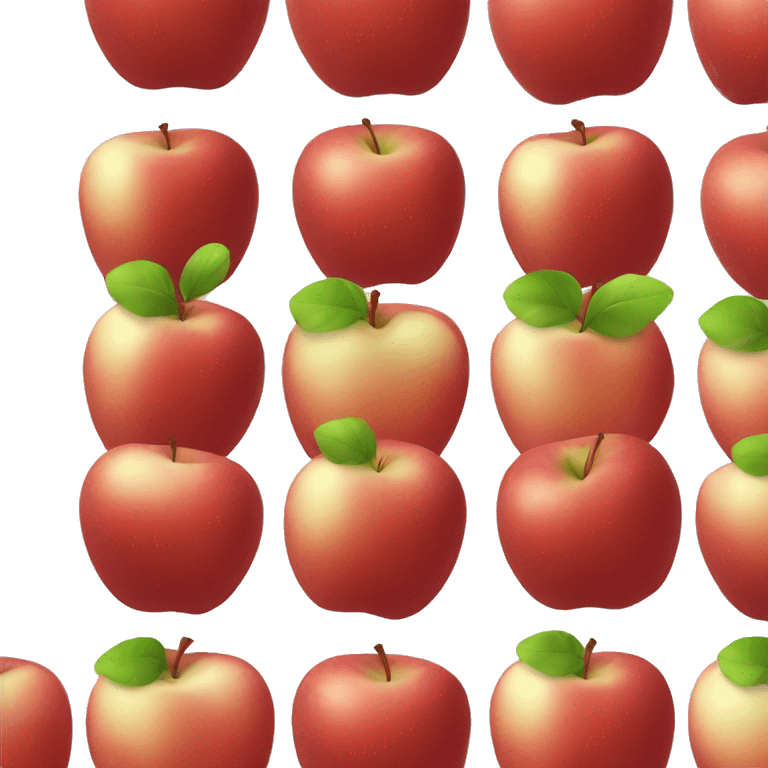 school boyeats small delicious apple emoji