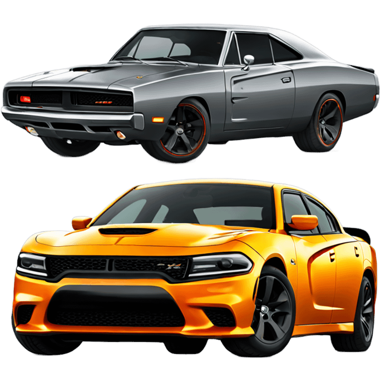 Dodge charger hellcat emoji