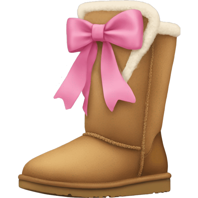 Ugg with bows  emoji