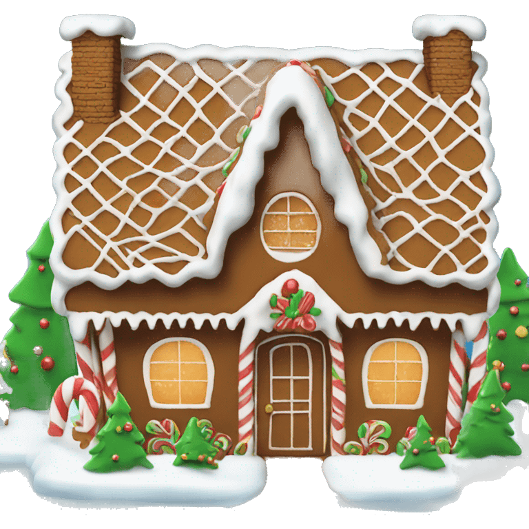 Gingerbread house  emoji