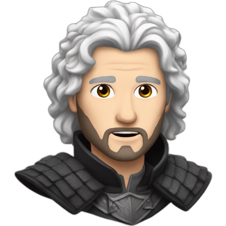 John snow on hors emoji